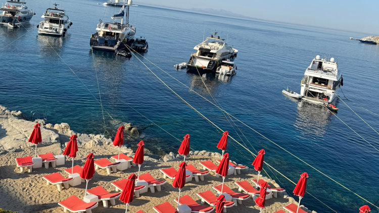 Petasos Beach Resort and Spa in Mykonos